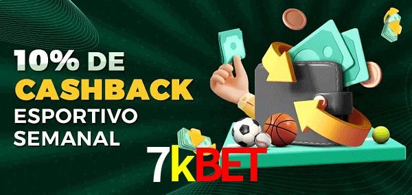 10% de bônus de cashback na 7kbet